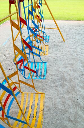 Colorful swingの写真素材