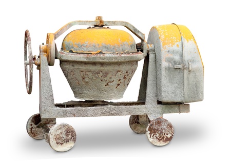  Cement mixer machineの写真素材