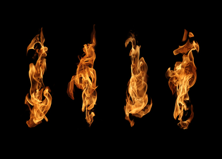 Fire flamesの写真素材