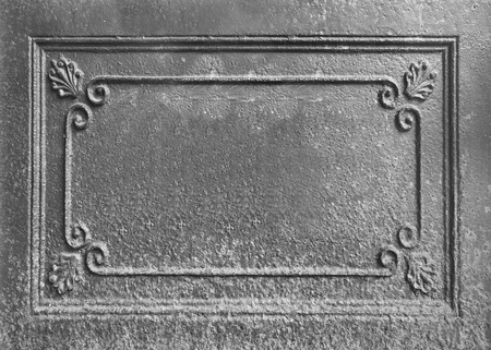 Vintage  metal frame の写真素材