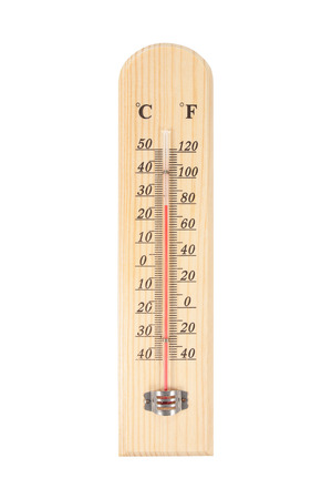 Thermometer isolated on white