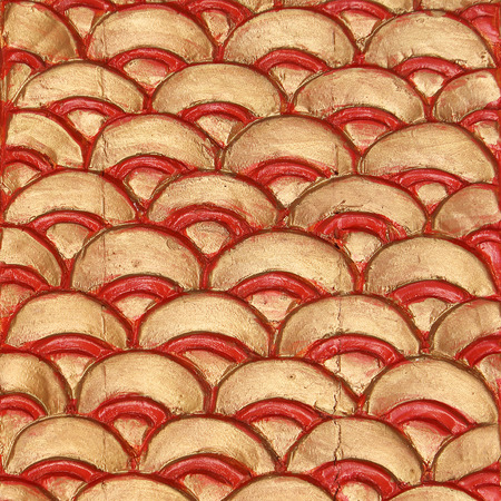 golden Dragon Scalesの写真素材