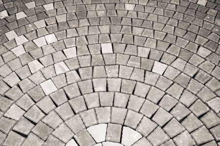 Paving cement block background textureの写真素材