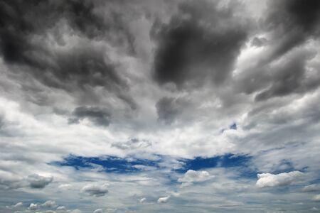 rain cloudの写真素材