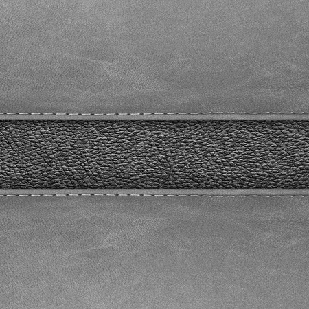 stitched leather background gray dark colour backgroundの写真素材