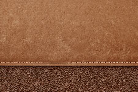 stitched leather background gray and black colorsの写真素材