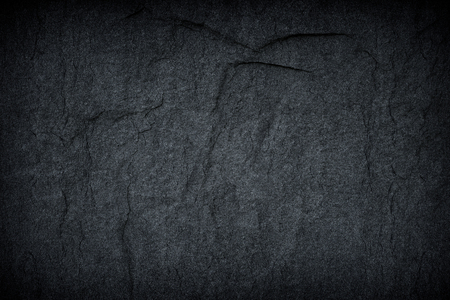 Dark grey black slate background or textureの写真素材