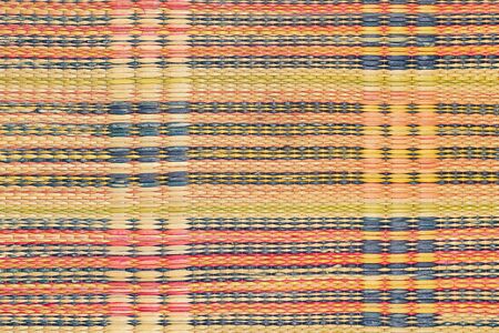 Old Reed mat texture background