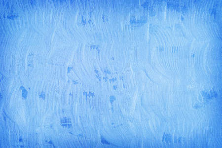 blue piant cement wall is plaster rough style texture abstract background