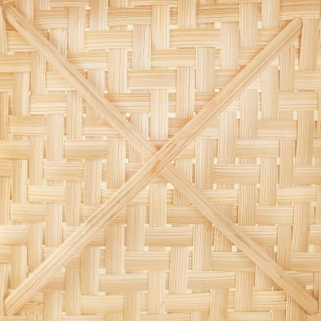 bamboo weave texture abstract  backgroundの写真素材