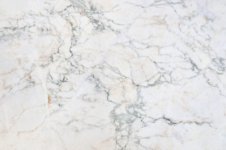 White marble texture background pattern with high resolution.の写真素材