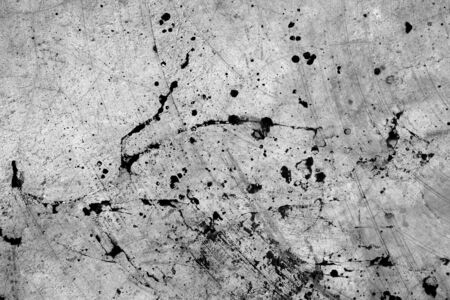 grunge old cracked cement wall texture の写真素材