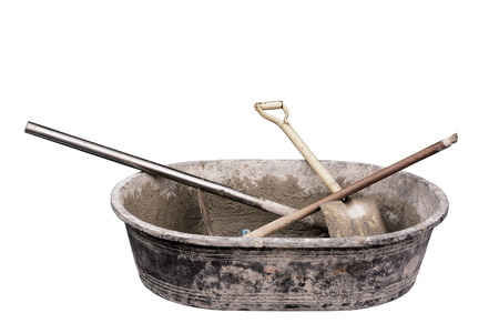 Cement construction equipment toolの写真素材