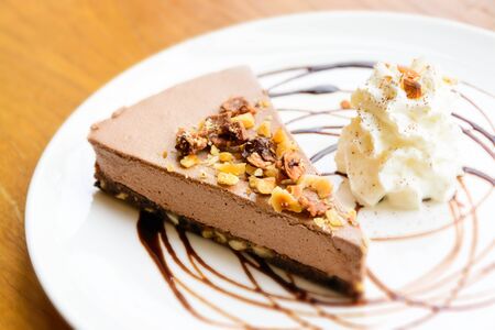 Chocolate short cakeの写真素材