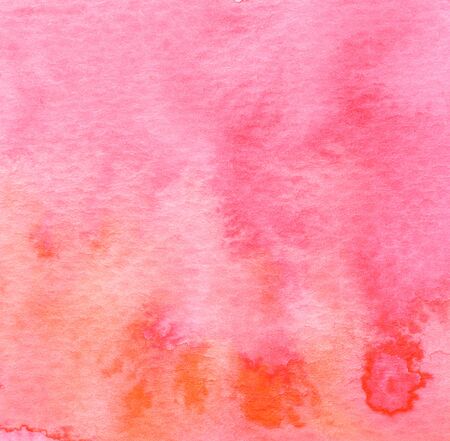 Red grunge watercolor background textureの写真素材