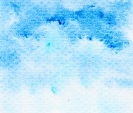 Blue  grunge watercolor background textureの写真素材
