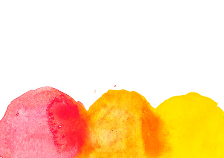 Colorful abstract watercolor backgroundの写真素材