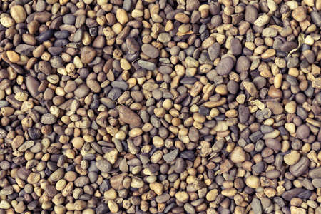 gravel stone background textureの写真素材