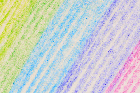 Messy color pencil drawing line background textureの写真素材