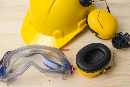 Safety equipmentの写真素材