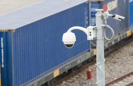 closed circuit cameraの写真素材