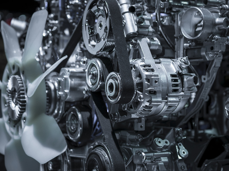 The car engine, Engine, Car engine background