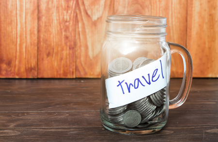 The Concept of Saving Money travelの写真素材