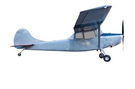 Military airplane isolated on white background.の写真素材