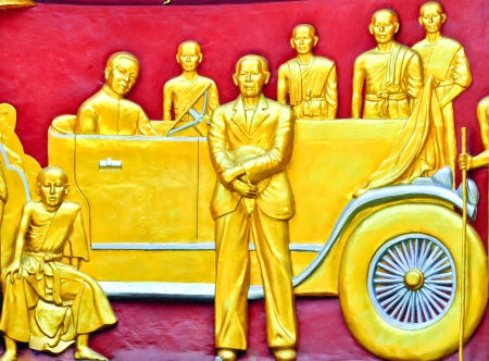 Sculpture chaingmai Thailandの写真素材