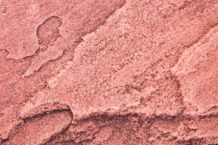 Texture of red sandstone in thailandの写真素材