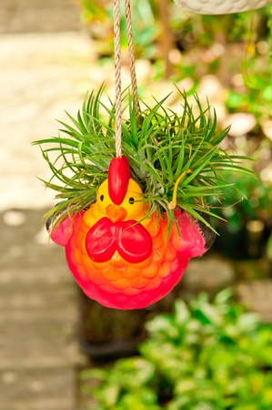 Clay doll for  decorationの写真素材