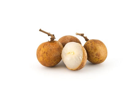 fresh longan in thailand.fruit is best sellerの写真素材