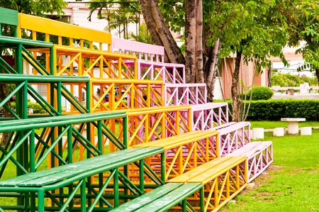 Amphitheater for outdoor sports.の写真素材