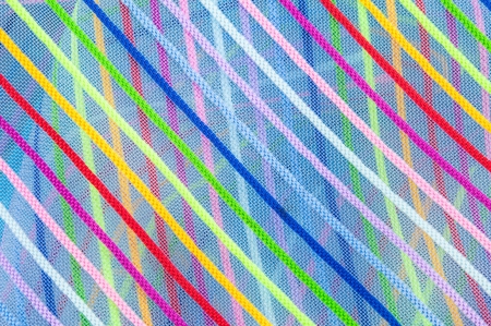 Multicolored net texture isolated on white