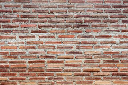 old red brick wall texture background