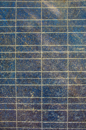 Old solar cells textureの写真素材