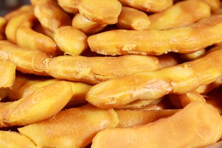 crystallized tamarind background in thai landの写真素材