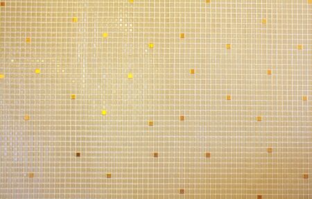 Yellow tile for blank ground in wat thaiの写真素材
