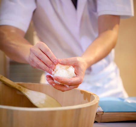 Chef preparing food, meal,  chef cooking in the kitchen, Chef decorating dish,  chef at workの写真素材