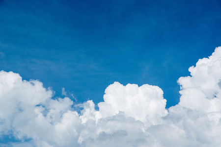 cloud and blue sky  backgroundの写真素材