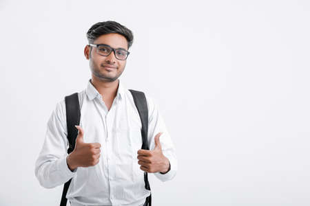 young indian college student , Indiaの写真素材