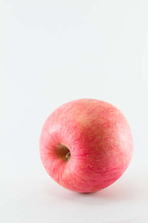 Red apple isolated on white background