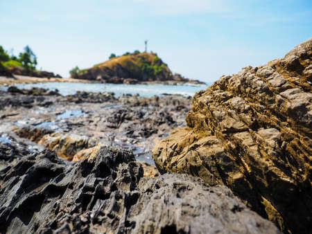 LANTA ISLAND a wondrous place, back stone beachの写真素材