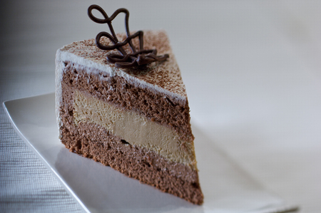 chocolate cakeの写真素材