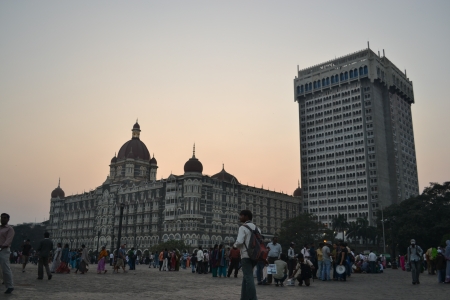 The Taj Mahal Palace Hotel, Mumbaiのeditorial素材