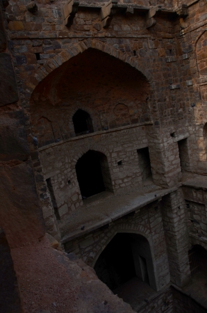 Agrasen ki Baoli at Duskのeditorial素材