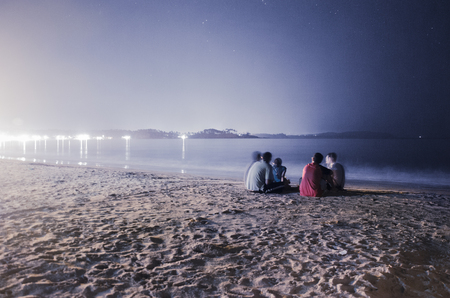 Palolem Beach, Goa, Indiaのeditorial素材