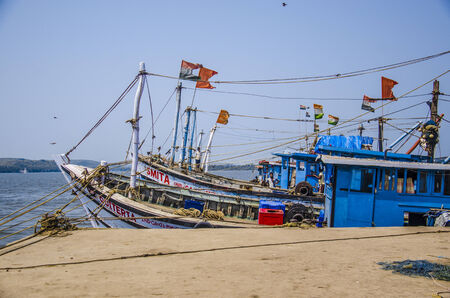 Chapora, Goa, Indiaのeditorial素材