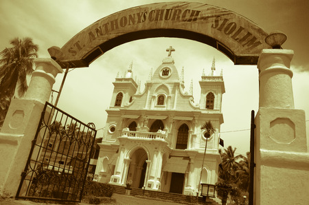 St. Anthonys Church, Goaのeditorial素材