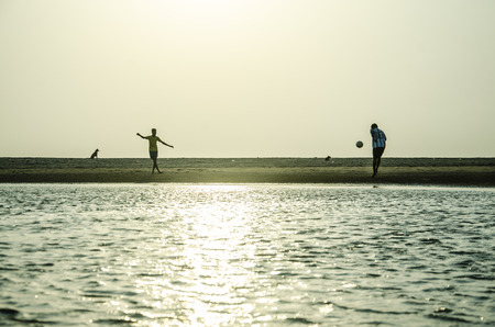 Mandrem Beach, Goa, Indiaのeditorial素材